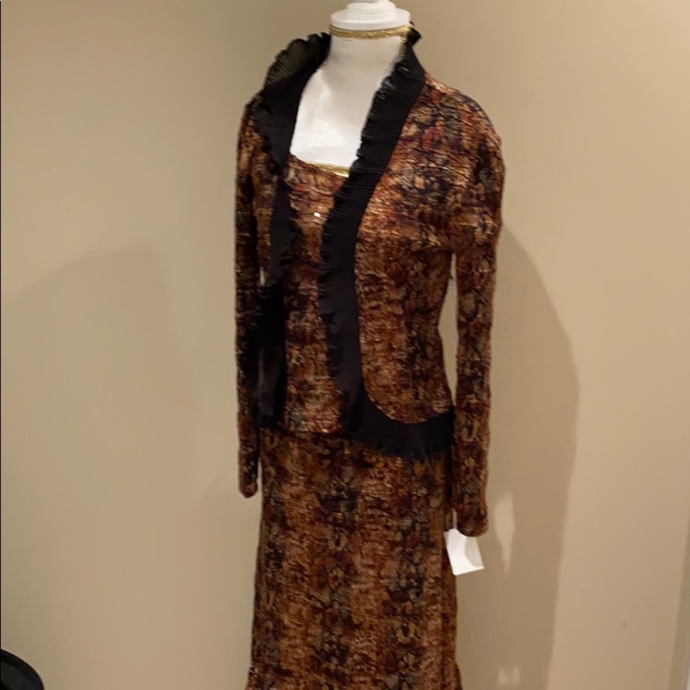 Alberto makali 3 pc skirt set S NWT